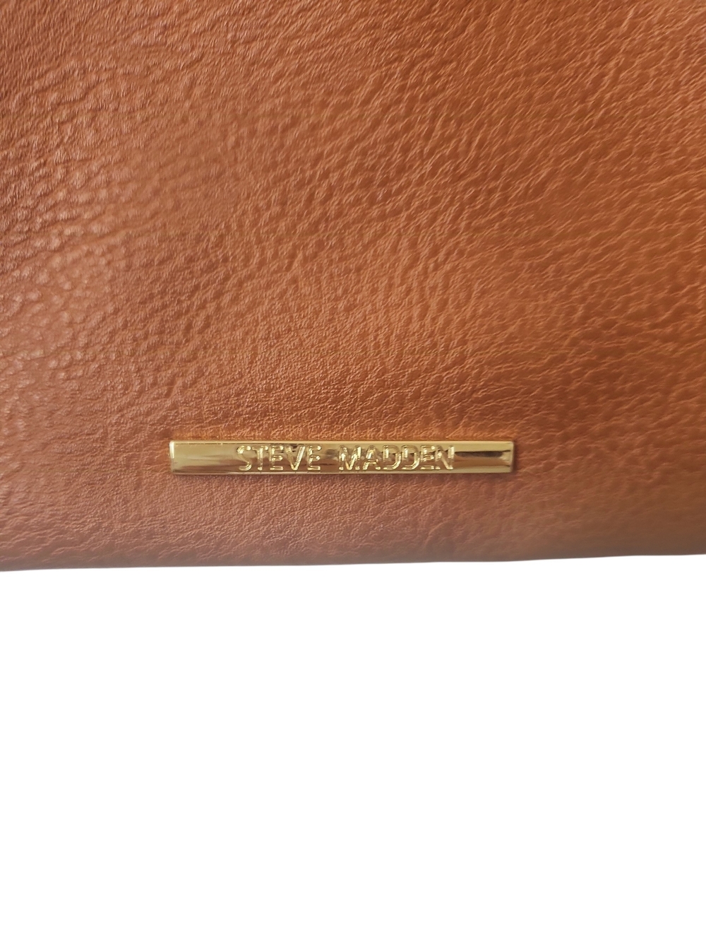 Steve Madden BGLAMM Signature Brown Crossbody Messenger Adjustable Strap Bag - Picture 3 of 12